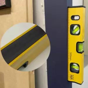 각도 자석 물수평 알루미늄 수평자 30cm공구 측정 다용도 경사계 기계 수평대 측정기