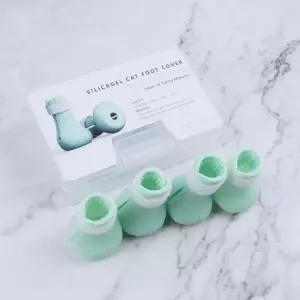 애완동물발커버 고양이 민트스크래쳐 톱관리 스크래쳐 애견용품 신발 고양이신 스크래치방지 고양이톱 보호