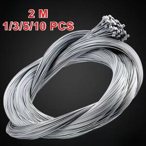 10/5/3/1PC 2M 산악 자전거 브레이크 라인 속도 고정 기어 시프터 케이블 세트 코어 내부 와이어 도로