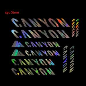 Canyou 자전거 프레임 데칼 튜브 스티커 세트 MTB DH 사이클링 도로 Fixie 비닐