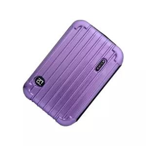 (그레이거) 캐리어 뷰티파우치 (퍼플) 미니치 여행치 하드치 파우치 골프치 용치 메이크업치