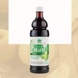 씨드뱅크 매실청900ml엑기스 과채음료 식당 가정용 다용도 고급 강원청 베이스 과일