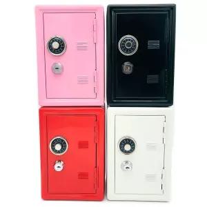 레트로 금고 저금통 안전상자 금품보관함 금고형 형저금통 인테리어 모양 동전 새해선물 디자인