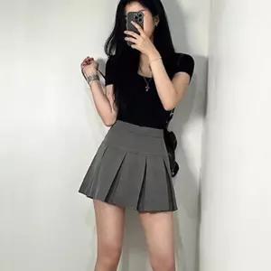 하이틴 플리츠 테니-스 미니 스커트 주름 치마 2color여성골프 테니스룩 하객 여름 운동복 테니스 플레어