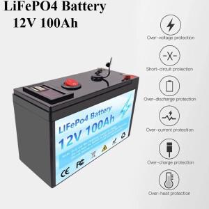 12V LiFePO4 120/150Ah 리튬 배터리딥 사이클 파워 휠 장난감 스쿠터 카약 어군 탐지기 검출기 파인더 태양
