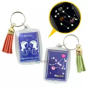 (SA) 반짝반짝 생일 별자리 키링 (12인 세트)과학놀이트 실험 만들기트 실험트 아빠표