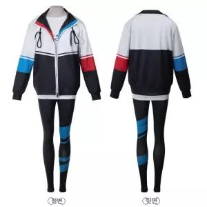 제트 코스프레 발로란트 세트 재킷 점퍼 자켓 바람막이