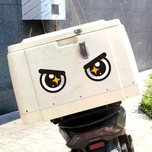 앵그리왕눈이4 고휘도 반사 자동차스티커 130x130mm 차량용 이스티커 모양 하이빔 대형 육각 화물차 야간