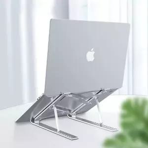 휴대용 접이식 알루미늄 노트북 거치대스탠드 맥북 태블릿 아이패드 쿨링 쿨러
