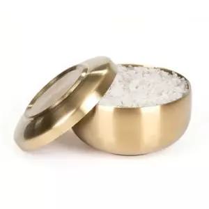 티타늄 밥공기 밥그릇 합식기 찬기 10.7cm 원형 가정용 식당용 업소용 뚜껑 골드