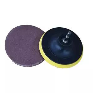 목재 다듬기 드릴용 95mm 원형사포 세트샌드페이퍼 목공작업 용사포 샌딩패드 페인트벗기기 녹제거 슨곳 거