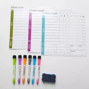 냉장고 자석 화이트 보드 주간 스케줄 메모판마그넷 월간일정표 붙이는 생활용품 계획 마그네틱 사무 업무