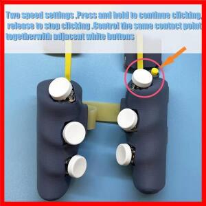 DIY 게임 패드 3D 인쇄 태블릿 게임 핸들 컨트롤러 8/6/4 버튼 펄스 연속 촬영 Ipad Nubia용 PUBG 게임 패