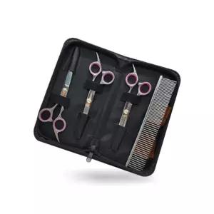 모모 안전가위 세트개 반려견 강아지 애견 고양이 캣세트 펫전용 동물 미용