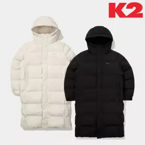 남녀공용 겨울 롱패딩 벤치다운 기능성 덕다운 파카 롱다운 점퍼 KMW24593