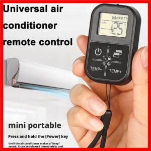 에어컨용 교체 리모컨 스마트 칩 적외선 RF 통신 기능 포함 리모컨 교체 부품