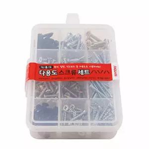 스크류 피스 나사못 세트 볼트 스텐나사 소형 피스못 스텐못 목공 미니 나무 작은