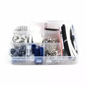 다용도 전기 자재 세트 용품 부품절연테이프 재료 전선연결커넥터 수축튜브 접시머리피스 열튜브 압착단자