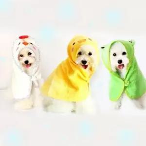 펫스타일 목욕가운 스몰 강아지타올 수건목욕용품 반려견 동물 물기흡수 타월 미용