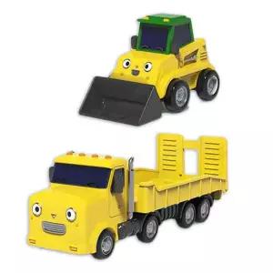 자동차장난감 타요 꼬마버스 더블세트2 중장비 트럭 덤프