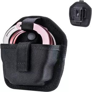 체인 수갑 및 힌지 수갑을 위한 벨트 클립이 있는 넥스트오치 V22 전술 파우치 홀스터 헤비 듀티 나일론