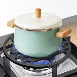 4/5 발톱 가스 스토브 프레임 미끄럼 방지 랙 우유 냄비 홀더 보조 범용 가정용 주방 버너 지원