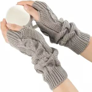 카페브다 여성 겨울용 팔 워머 롱 핑거리스 장갑 손목