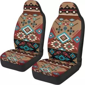 호레셋 아즈텍 카시트 커버 세트 유니버설 자동차 시트 워셔블 프로텍터 장식품