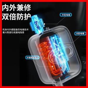 3500W 전기 미니 순간 온수기 욕실 수도꼭지 히팅 3초 즉시 온수기 샤워 헤드 세트