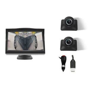 5인치 블랙박스 화물차 측면카메라 고화질 4 3인치HD 탑차 CCD 박스 감시 대형