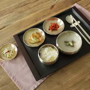 명성유기 실용 신옥식기 1인 반상기 유기그릇세트