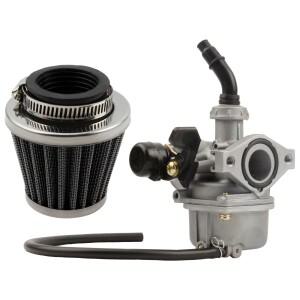 오토바이 기화기 PZ19 19mm 에어 필터 세트 50 70 90 110cc  ATV 오프로드 먼지 핏 자전거 모토크로스