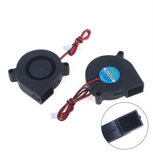 5015 5V/12V/24V 슬리브 베어링 브러시리스 레프랩 프루사 I3 DC 냉각 팬 터보 3D 프린터 부품