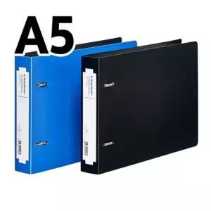 A5 PP 문화 B440 3cm 62 2공D링바인더 80mm 청색 서류보관 문서보관 서류정리 문서정리 서류파일