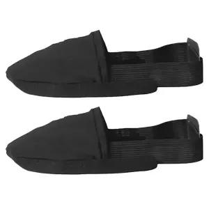 1쌍 볼링 신발 슬라이더 커버 탄력 있는 핏 매끄러운 미끄러짐 표면 스포츠 레인용 남녀 공용 볼링 용품