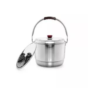 bns 스텐 들통 찜판 포함 38cm 깊은냄비 곰솥냄비