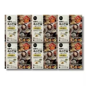 해통령 육수한알 진한맛 플러스 5g x 50개입 6팩