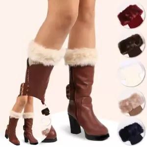 니워머 겨울 다리 발목 종아리 토시 숏 털 레그 워머