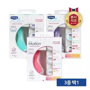 쉬크 인튜이션 팩 날 4입+제모기 3종 택1
