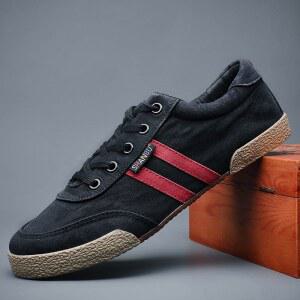 하드 편안한 , 테니스 신발, 운동화, 퀄리티, 하이 패션 캐주얼 라운드 마르쿨리노 남성용 웨어 캔버스 남성