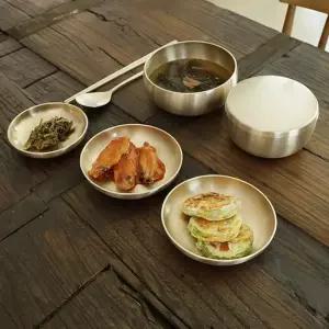 명성유기 방짜 신합식기 1인 반상기세트 놋그릇