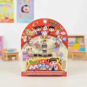 콩순이 피규어세트 콩콩이 밤이 송이 펭이 세요 캐릭터 미니어쳐 인형 입체카드 역할놀이