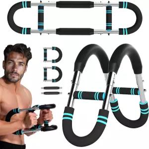 트위스터 팔 트레이너 남성용 운동기 조절 가능한 가슴 확장기 운동 기구 바 팔뚝 근력 복부 엉덩이 등