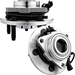 JLEO 515126 (페어) 전륜 베어링 및 허브 어셈블리 교체 Dodge Ram 1500 2009 2010 2011년 Ram용 ABS