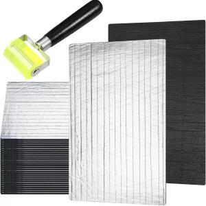 탈루 9개 8.61 평방피트 196마일 자동차 사운드 데드닝 매트 데드너 오디오 소음 단열 감쇠 후드 천장