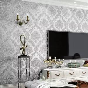 TV 소파 부직포 거실 침실 배경 벽 벽지 스타일