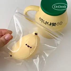 데데리트 귀여운 과일 바나나 말랑이 스퀴시 쫀득 asmr 틱톡 쫀득 말랑이 슬라임 생일 친구 커플 선물