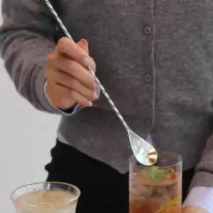 칵테일 믹싱 바스푼 스터러 바용품 하이볼용 머들링 스틱