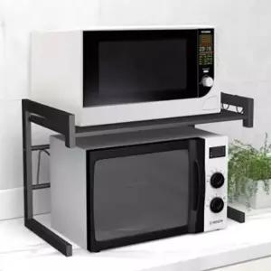 전자렌지 거치대 철제렌지장 길이조절 에어프라이어 tEl9+5OoD