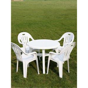 야외 플라스틱 세트 4인 테이블 편의점 포차 셋트 의자 테라스 커버